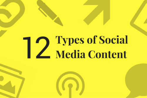 12 types of social media content
